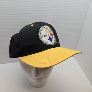 Vtg Nike‎ Pittsburgh Steelers Football Sports Specialties Snapback Hat Cap NFL